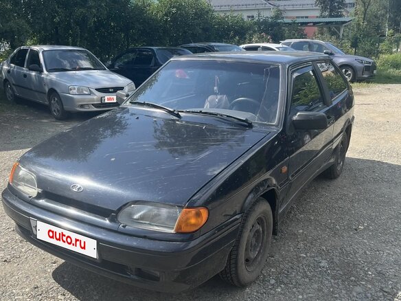 2008 Lada (ВАЗ) 2113, чёрный - вид 4