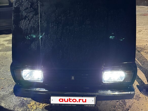 2007 Lada (ВАЗ) 2107, синий, 170000 рублей