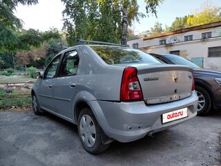 2012 Renault Logan I Рестайлинг, серый, 400000 рублей, вид 4