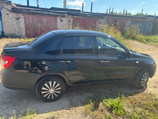 2017 Lada (ВАЗ) Granta I, чёрный, 520000 рублей, вид 2