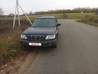 2001 Subaru Forester I Рестайлинг, синий, 300000 рублей, вид 1