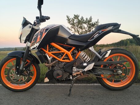 2013 KTM 390 Duke, оранжевый, 310000 рублей, вид 1