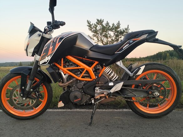 2013 KTM 390 Duke, оранжевый, 310000 рублей
