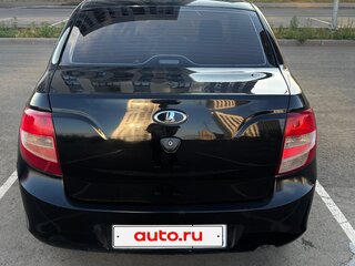 2016 Lada (ВАЗ) Granta I, чёрный, 240000 рублей, вид 4