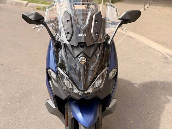 2021 Sym Maxsym TL 500, синий, 530000 рублей - вид 9