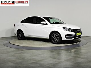 2023 Lada (ВАЗ) Vesta I Рестайлинг (NG), белый, 1297000 рублей, вид 3