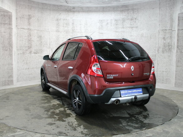 2012 Renault Sandero Stepway I, красный, 595000 рублей - вид 7