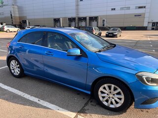 2013 Mercedes-Benz A-Класс 180 III (W176), голубой, 1200000 рублей, вид 5