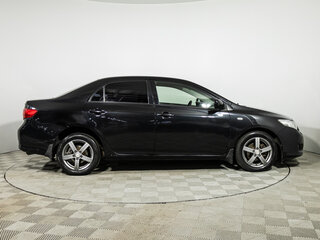 2008 Toyota Corolla X (E140, E150), чёрный, 559585 рублей, вид 4