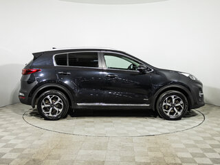 2019 Kia Sportage IV Рестайлинг, чёрный, 2269585 рублей, вид 4