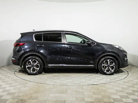 2019 Kia Sportage IV Рестайлинг, чёрный, 2199585 рублей, вид 4