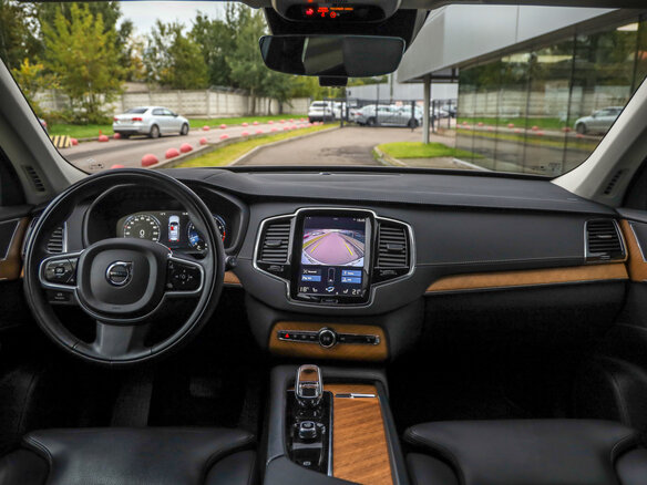 2021 Volvo XC90 II Рестайлинг 1, серый - вид 10