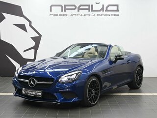 2016 Mercedes-Benz SLC 200 I (R172), синий, 2879900 рублей, вид 2