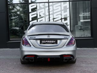 2017 Mercedes-Benz S-Класс AMG 63 AMG Long III (W222, C217) Рестайлинг, серый, 7875000 рублей, вид 4