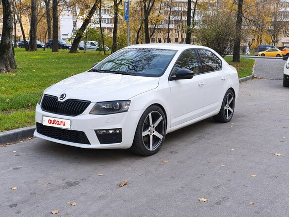 2013 Skoda Octavia III (A7), белый, 1350000 рублей