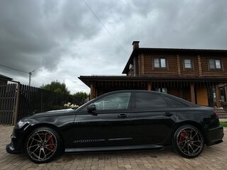 2018 Audi A6 IV (C7) Рестайлинг, чёрный, 2440000 рублей, вид 4