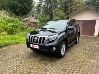 2016 Toyota Land Cruiser Prado 150 Series Рестайлинг 1, чёрный, 3750000 рублей, вид 1