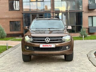 2011 Volkswagen Amarok I, коричневый, 1450000 рублей, вид 2