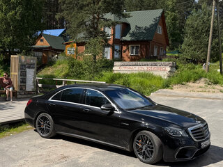 2017 Mercedes-Benz S-Класс AMG 63 AMG Long III (W222, C217) Рестайлинг, чёрный, 5300000 рублей, вид 1