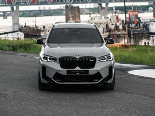 2022 BMW X3 M Competition I (F97) Рестайлинг, серый, 8900000 рублей, вид 2