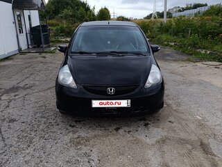 2007 Honda Jazz I Рестайлинг, чёрный, 380000 рублей, вид 2