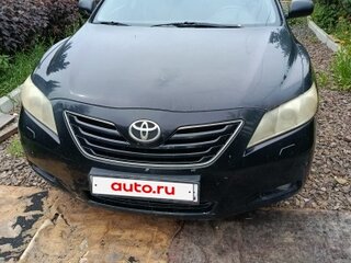 2008 Toyota Camry VI (XV40), чёрный, 1000000 рублей, вид 1