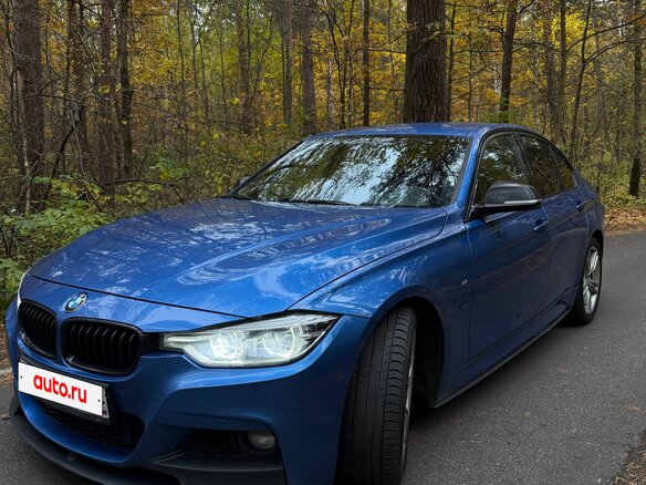 2018 BMW 3 серии 320i xDrive VI (F3x) Рестайлинг, синий, 2550000 рублей