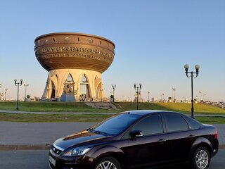 2008 Ford Focus II Рестайлинг, фиолетовый, 650000 рублей, вид 1