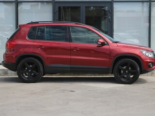 2013 Volkswagen Tiguan I Рестайлинг, красный, 1270000 рублей, вид 4