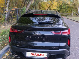 2021 Infiniti QX55, чёрный, 3850000 рублей, вид 4
