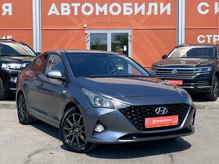 2020 Hyundai Solaris II Рестайлинг, серый, 1349000 рублей, вид 3