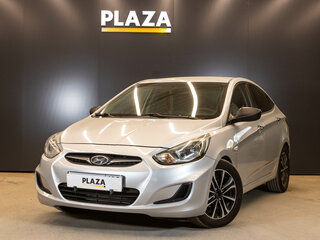 2012 Hyundai Solaris I, серебристый, 779000 рублей, вид 1