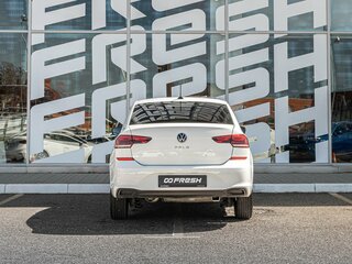 2021 Volkswagen Polo VI, белый, 1447999 рублей, вид 4