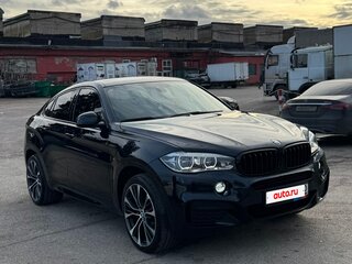2018 BMW X6 30d II (F16), чёрный, 4450000 рублей, вид 4