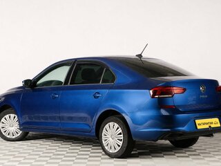 2020 Volkswagen Polo VI, синий, 1449000 рублей, вид 4