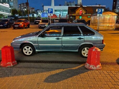 2002 Lada (ВАЗ) 2114, серый, 95000 рублей, вид 4