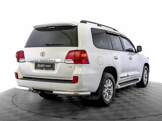 2014 Toyota Land Cruiser 200 Series Рестайлинг 1, белый, 3695000 рублей, вид 5