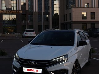 2025 Lada (ВАЗ) Vesta SW Sportline I Рестайлинг (NG), белый, 1749000 рублей, вид 1