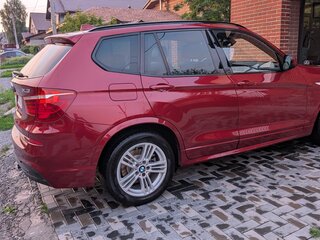 2013 BMW X3 30d xDrive II (F25), красный, 1999000 рублей, вид 5