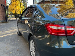 2017 Lada (ВАЗ) Vesta I, зелёный, 850000 рублей, вид 3