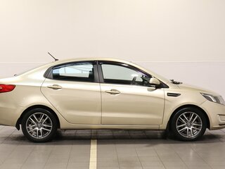 2014 Kia Rio 4-speed III, бежевый, 879000 рублей, вид 5