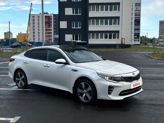 2016 Kia Optima IV, белый, 1400000 рублей, вид 3