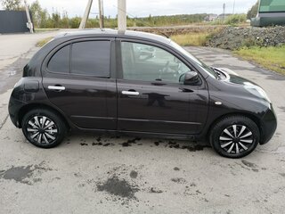 2010 Nissan Micra III (K12), фиолетовый, 430000 рублей, вид 3