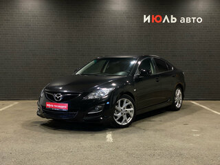 2011 Mazda 6 II (GH) Рестайлинг, чёрный, 1050000 рублей, вид 1