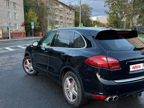 2010 Porsche Cayenne Turbo II (958), чёрный - вид 7