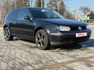 2002 Volkswagen Golf IV, чёрный, 420000 рублей, вид 2