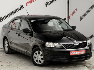2017 Skoda Rapid I, чёрный, 1120000 рублей, вид 3