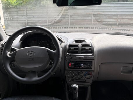 2008 Hyundai Accent ТагАЗ II, серый, 350000 рублей, вид 3