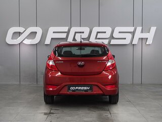 2013 Hyundai Solaris I, красный, 849000 рублей, вид 4