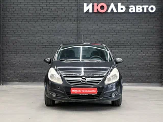2007 Opel Corsa D, чёрный, 320000 рублей, вид 2
